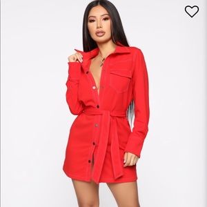 Janey Button Down Dress